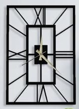 ساعت دیواری رومی مستطیل کد H/197